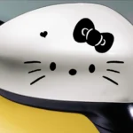 Adesivo Auto - 2 adesivi Hello Kitty specchietto Auto- Hello Kitty