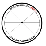 adesivi cerchio bici - Campagnolo scirocco