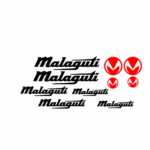adesivi Moto Carene - 10 Stickers Malaguti - mod 2