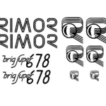 Adesivi Camper - Ford Rimor brig super 678