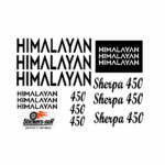 adesivi Moto 15 pz Royal Enfield Old-HIMALAYAN SHERPA 450