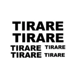 adesivi Vetri / porte per negozio - 6 adesivi Tirare - stickers tirare