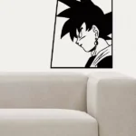 adesivi Muro - 1 wall-stickers - Black Goku - - 53 cm x 70 cm