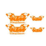 adesivi Moto / Auto / Bici - 4 adesivi KTM DAYTONA - Stickers KTM DAYTONA