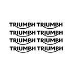 adesivi Moto - 8 adesivi Triumph Stickers Triumph - 15 x 3,5