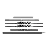 adesivi bici - 11 Adesivi Atala Citta 28 man - Old bike stickers Atala