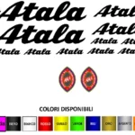 adesivi bici - 13 adesivi Atala logo