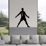 Muro adesivi Murale - adesivo CR7 - wallstickers CRISTIANO RONALDO 55X70cm
