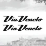adesivi bici - 2 adesivi Via Veneto stickers Via Veneto