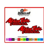 adesivi Moto - 2 adesivi Honda AfricaTwin - custom Honda Africa Twin