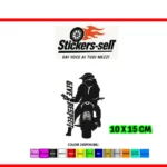 adesivi Moto / Auto - 1 adesivo GIVE RESPECT - Stickers GIVE RESPECT 10x 15 cm