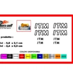 Ne hai uno da vendere? Vendine uno simile Condividi adesivi bici Forcelle - 8 adesivi ITM - stickers ITM - mod 2