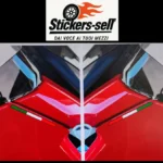 adesivi Moto - 2 adesivi Bandiara - DUCATI multistrada v2s del 2025