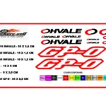 adesivi Moto - 14 adesivi Ohvale - stickers Ohvale - GP-0