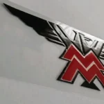adesivi Moto / Casco - 1 Pz Logo Moto Morini Hd Uv DTF Rilievo - 10x4,5cm