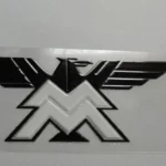 adesivi Moto / Casco - 1 Pz Logo Moto Morini Hd Uv DTF Rilievo - 10x4,5cm